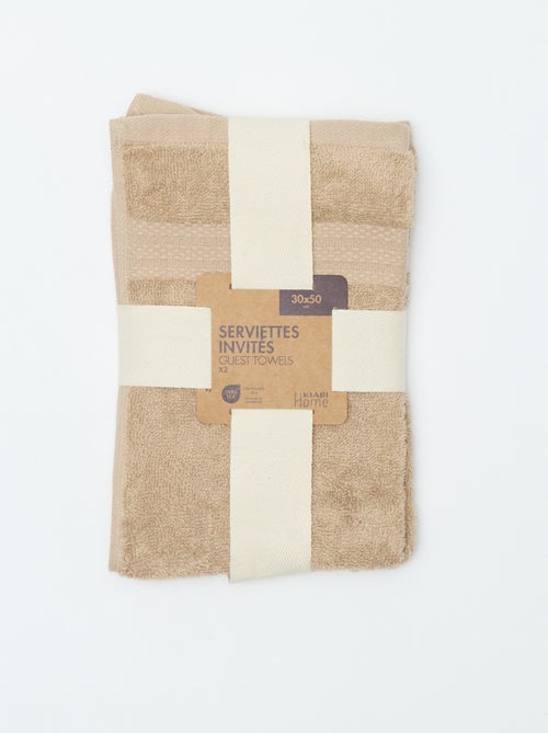 Toallas de tocador (30x50 cm) - Kiabi Home - Kiabi
