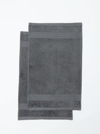 Toallas de tocador (30x50 cm) - Kiabi Home