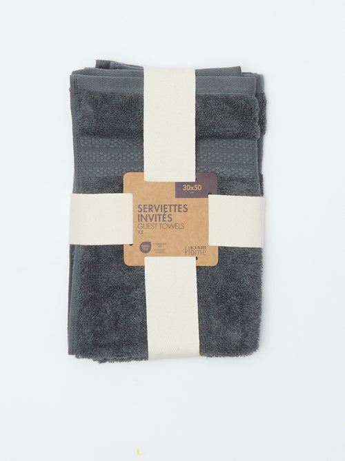 Toallas de tocador (30x50 cm) - Kiabi Home - Kiabi