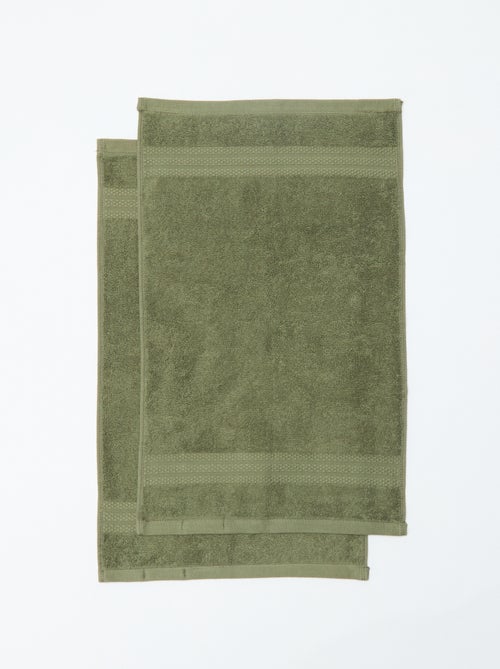 Toallas de tocador (30x50 cm) - Kiabi Home - Kiabi