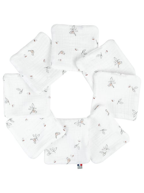 Toallitas bebé reutilizables 8 piezas, melody | SEVIRA KIDS - Kiabi