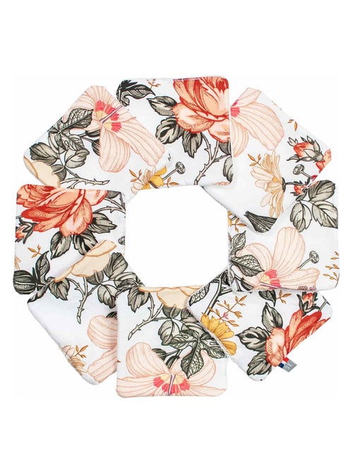 Toallitas de bebé reutilizables 100% algodón, 8 unidades, néo vintage - SEVIRA KIDS - Kiabi