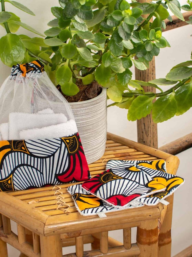 Toallitas lavables 8 piezas, flores de cera para bodas | SEVIRA KIDS Rojo - Kiabi