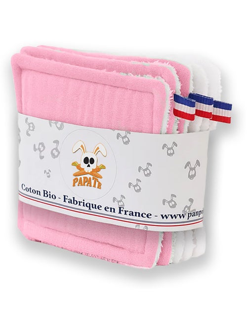 Toallitas lavables de algodón orgánico - Kiabi