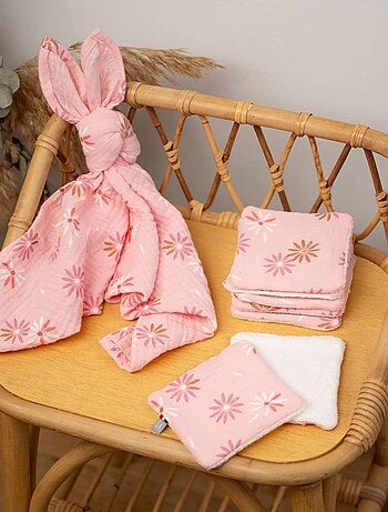 Toallitas lavables para bebé 8 piezas, rosella | SEVIRA KIDS