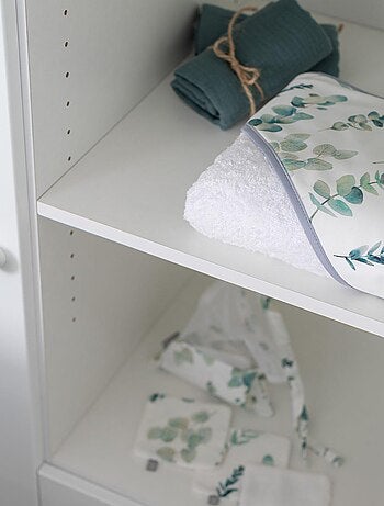 Toallitas para bebé lavables 100% algodón 8 unidades, eucalyptus | SEVIRA KIDS