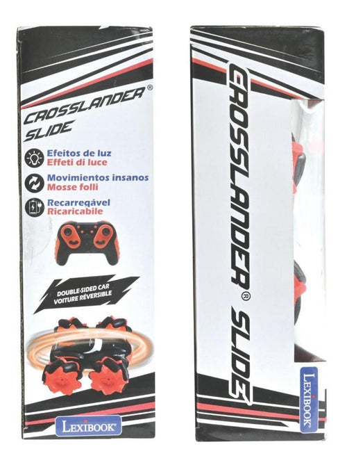 Tobogán Crosslander®, doble cara con rotación de 360° y efectos luminosos. - Kiabi