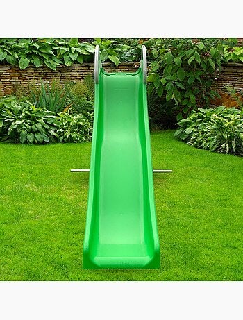Tobogán infantil de jardín con escalera exterior estable y seguro – hypermotion