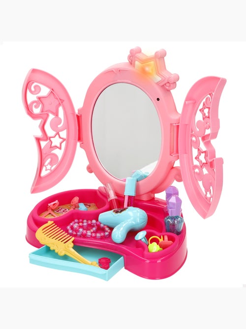 Tocador con luz y sonido + accesorios beauty love - Kiabi