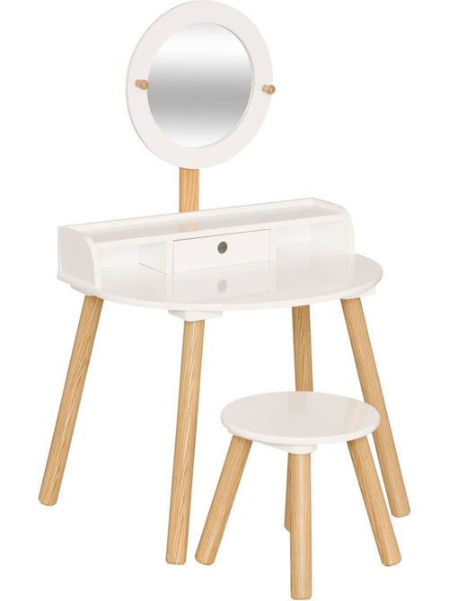 Tocador infantil blanco bella l60.7xp42xa89.2cm - Kiabi