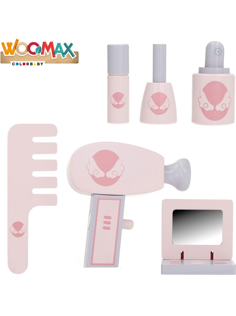 Tocador madera c/taburete y accesorios WOOMAX N/D - Kiabi
