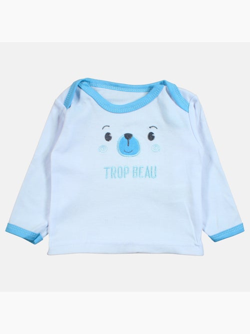 Tom Kids - Cofre de nacimiento niño azul con accesorios - Kiabi