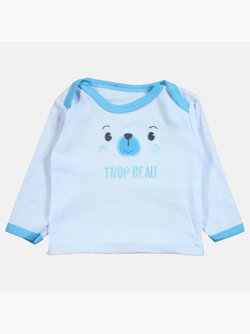 Tom Kids - Cofre de nacimiento niño azul con accesorios Azul - Kiabi