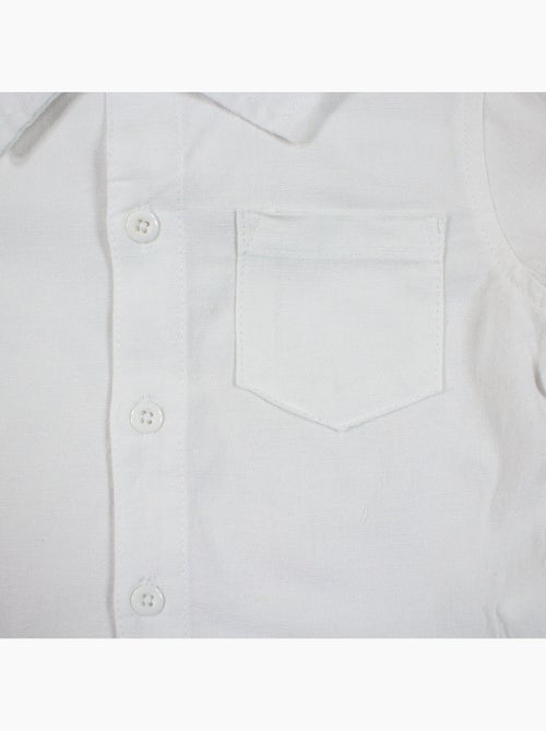 Tom Kids - Conjunto bebé niño ceremonia bautizo camisa de manga corta y pantalón corto - Kiabi