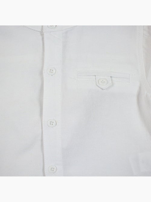 Tom Kids - Conjunto bebé niño para ceremonias estivales camisa chaleco pajarita y pantalón corto - Kiabi