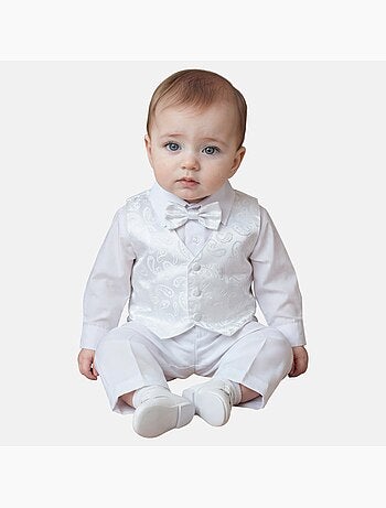 Tom Kids - Conjunto niño ceremonia camisa de manga corta y pantalón corto