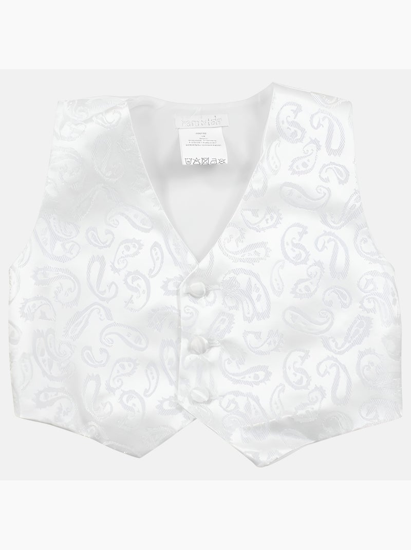Tom Kids - Conjunto niño ceremonia camisa de manga corta y pantalón corto Blanco - Kiabi