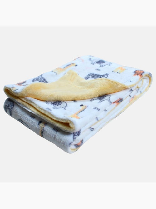 Tom Kids - Manta bebé con estampado de animales de la sabana - Kiabi