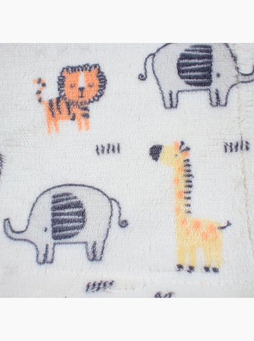 Tom Kids - Manta bebé con estampado de animales de la sabana - Kiabi