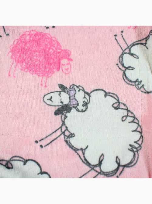 Tom Kids - Manta bebé con estampado de ovejitas y nubes - Kiabi