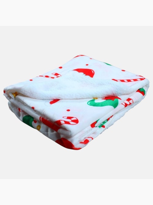 Tom Kids - Manta suave infantil con estampado navideño - Kiabi