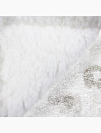 Tom Kids - Manta suave para bebé con estampado de elefantes