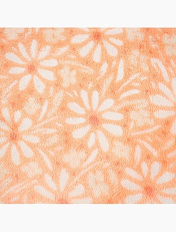 Tom Kids - Manta suave para bebé con estampado de flores