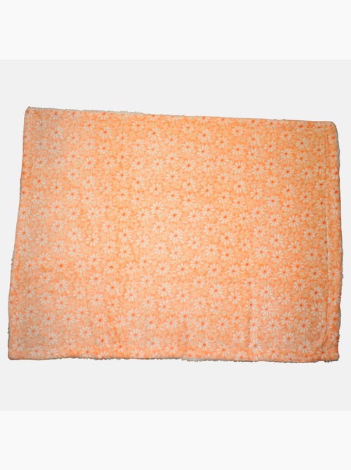 Tom Kids - Manta suave para bebé con estampado de flores - Kiabi