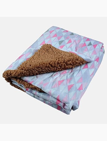 Tom Kids - Plaid confortable con motivos geométricos