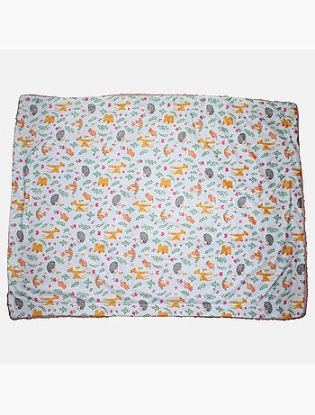 Tom Kids - Plaid suave con motivos de animales del bosque