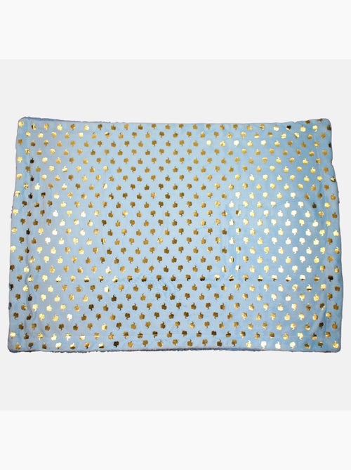 Tom Kids - Plaid suave con motivos de elefantes dorados - Kiabi