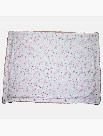 Tom Kids - Plaid suave con motivos de estrellas y coronas