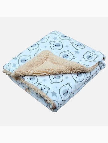 Tom Kids - Plaid suave con motivos de ositos