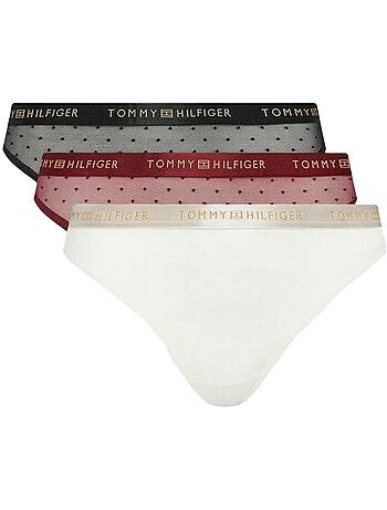 Tommy Hilfiger - Pack 3 Tangas Mujer