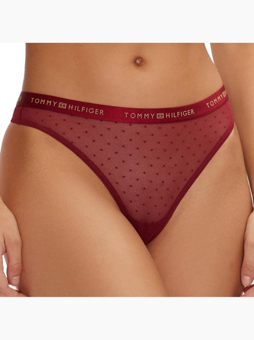 Tommy Hilfiger - Pack 3 Tangas Mujer - Kiabi
