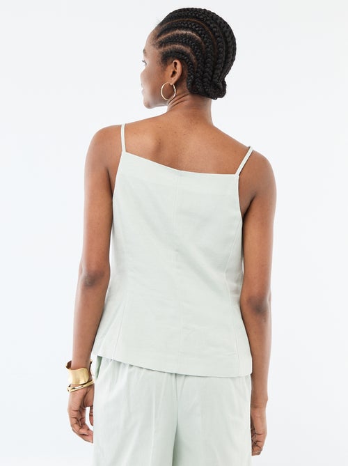 Top abotonado de tirantes - Kiabi