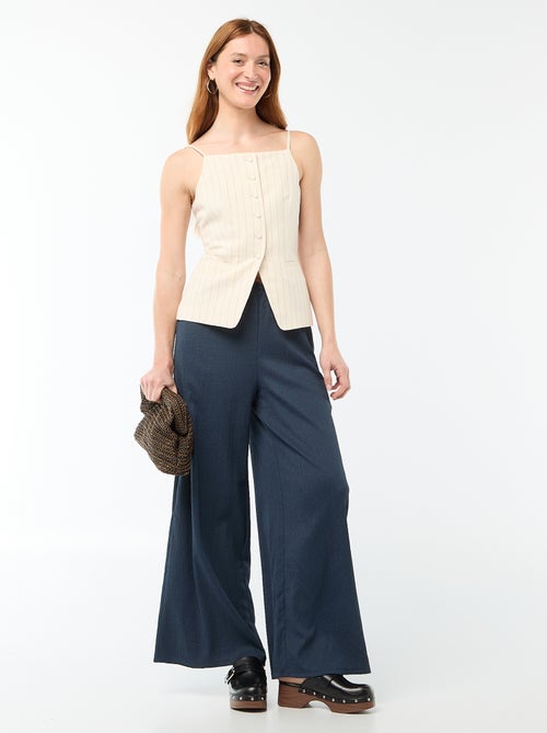 Top abotonado de tirantes - Kiabi