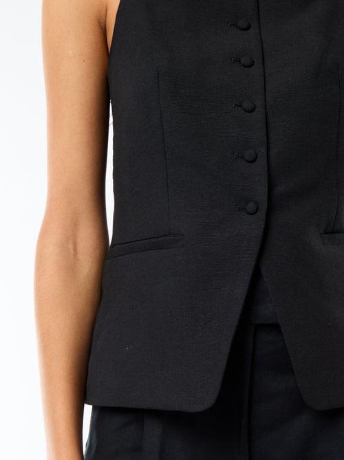 Top abotonado de tirantes - Kiabi