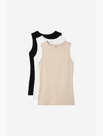 Top active de mujer de algodón y elastano tommy