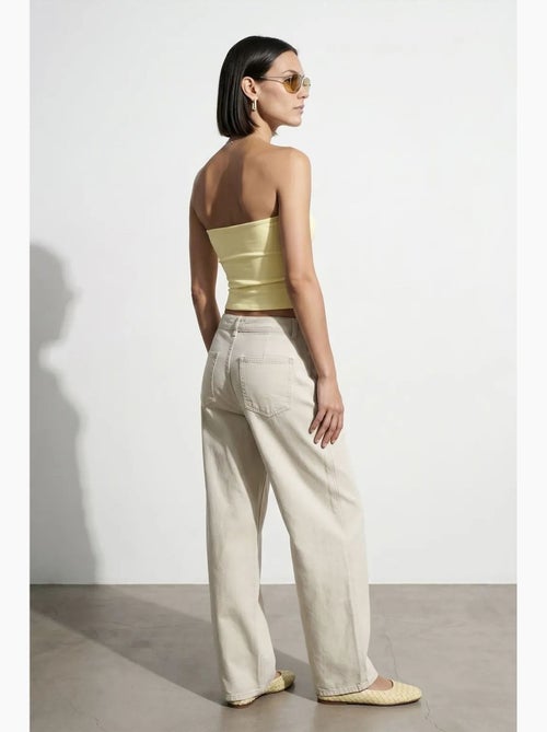 Top bandeau crop sin tirantes de mujer dilvin - Kiabi Top bandeau crop sin tirantes de mujer dilvin - Kiabi