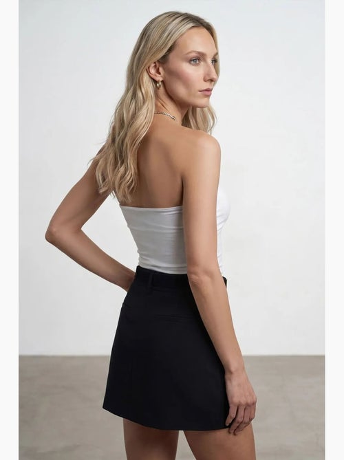 Top bandeau crop sin tirantes de mujer dilvin - Kiabi