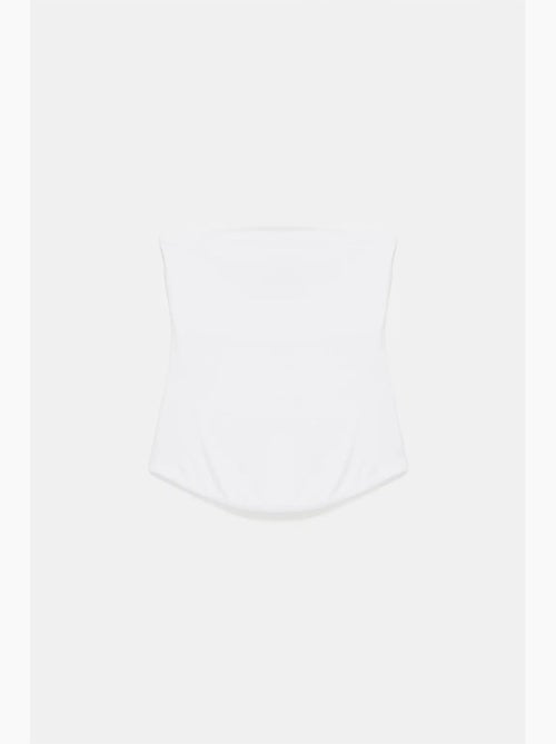 Top bandeau crop sin tirantes de mujer dilvin - Kiabi