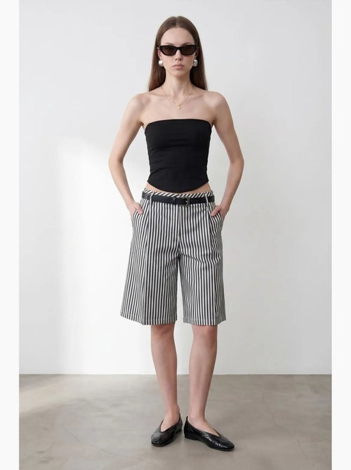 Top bandeau crop sin tirantes de mujer dilvin - Kiabi Top bandeau crop sin tirantes de mujer dilvin - Kiabi