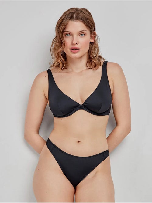 Top bikini capacidad con aro y foam extraíble. Copas c y d - Kiabi Top bikini capacidad con aro y foam extraíble. Copas c y d - Kiabi