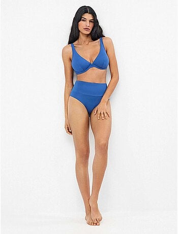 Top bikini capacidad con aro y foam extraible espaldilla ajustable