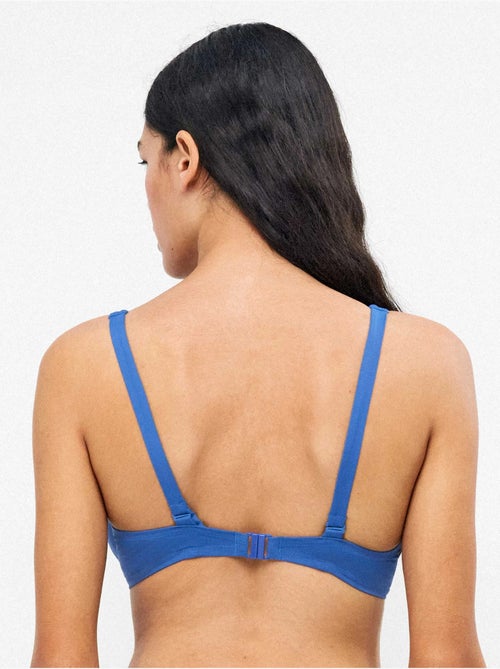 Top bikini capacidad con aro y foam extraible espaldilla ajustable - Kiabi