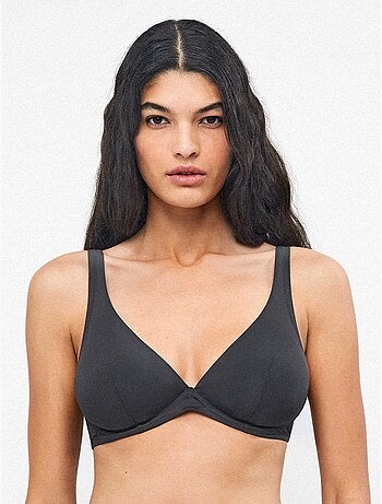 Top bikini capacidad con aro y foam extraible espaldilla ajustable