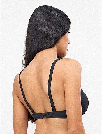 Top bikini capacidad con aro y foam extraible espaldilla ajustable
