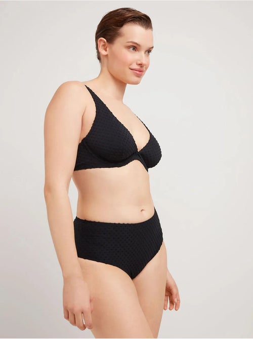 Top bikini capacidad multiposición, sin foam y con aro, de plumetti - Kiabi Top bikini capacidad multiposición, sin foam y con aro, de plumetti - Kiabi
