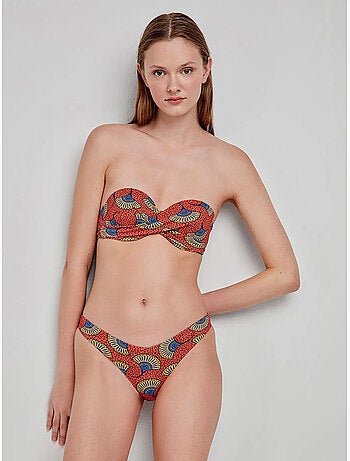 Top bikini multiposición, con aro y foam